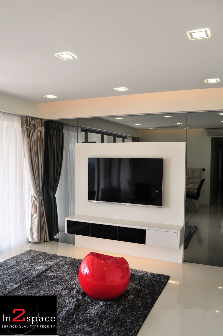 Classical, Minimalist, Modern Design - Living Room - Condominium - Design by In2Space Interior Pte Ltd