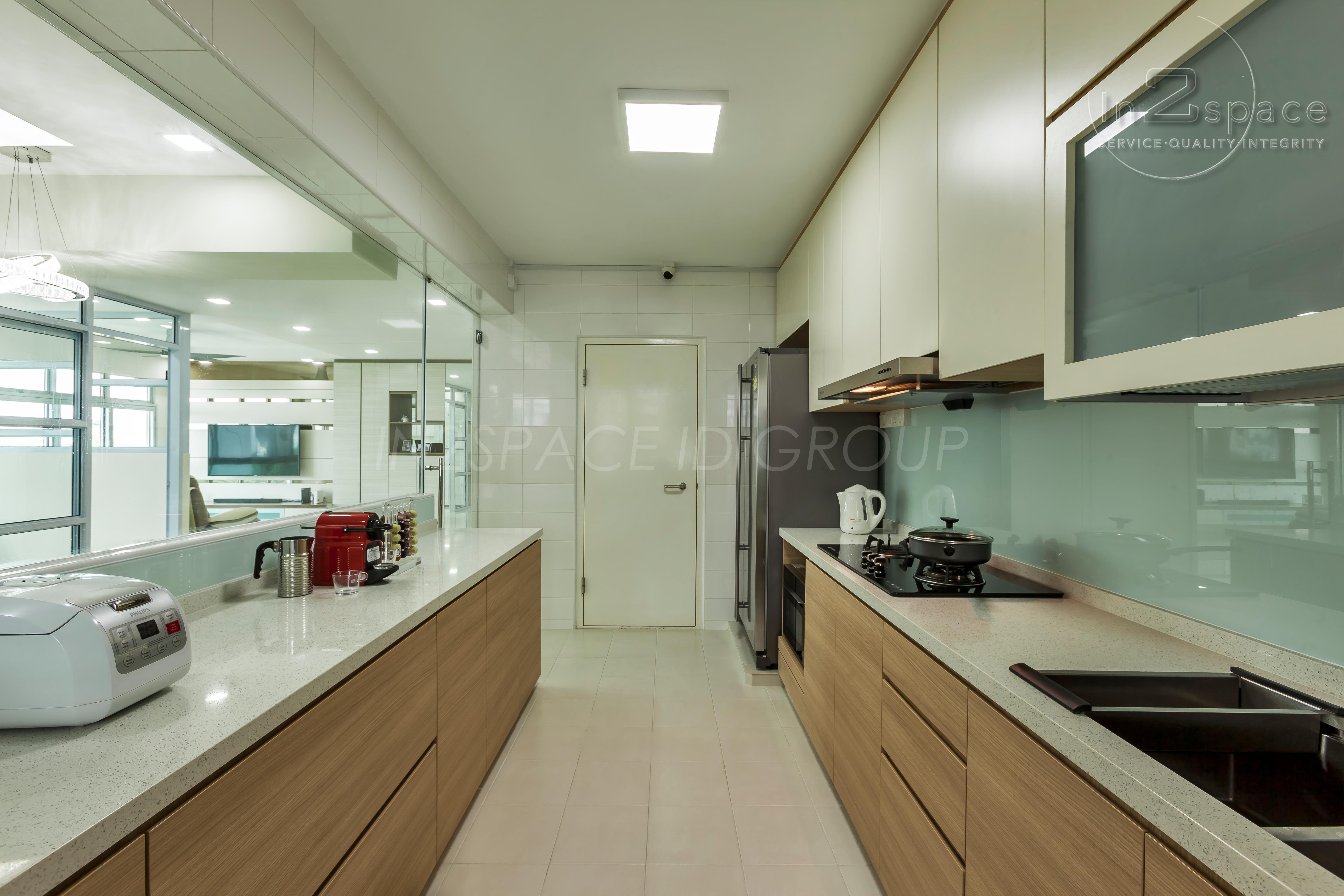 Contemporary, Modern, Scandinavian Design - Kitchen - HDB 4 Room - Design by In2Space Interior Pte Ltd
