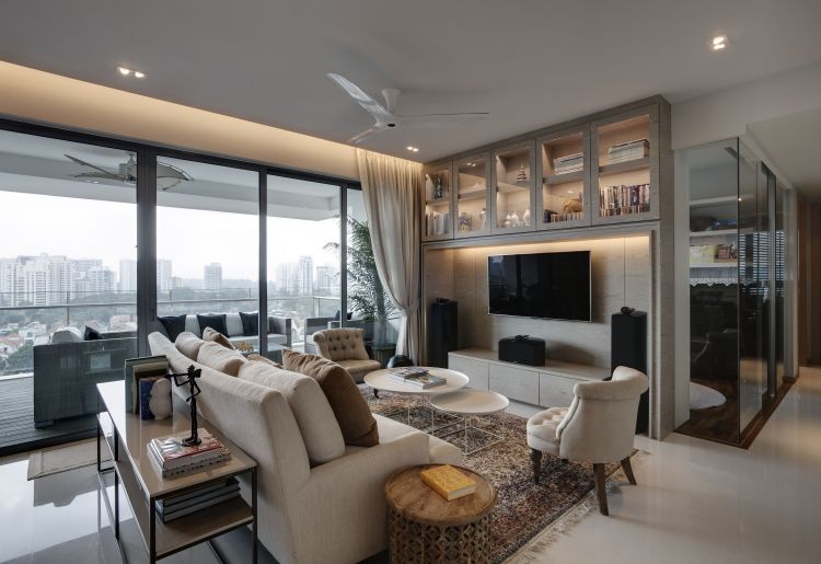 Contemporary, Minimalist, Modern Design - Living Room - Condominium - Design by Inspiration Living 