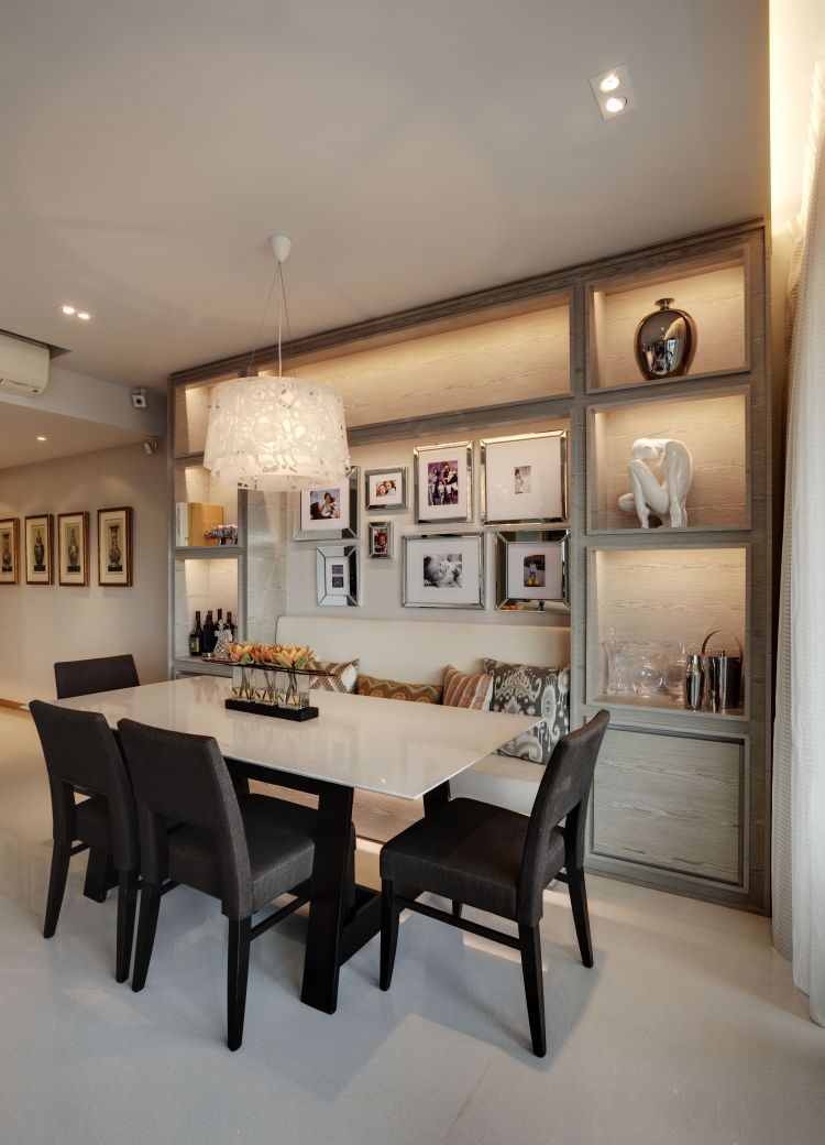 Contemporary, Minimalist, Modern Design - Dining Room - Condominium - Design by Inspiration Living 