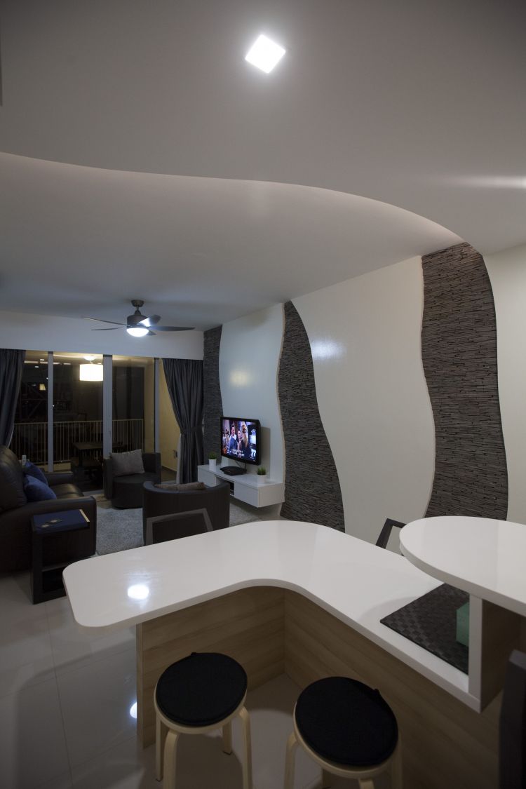 Contemporary, Modern Design - Living Room - Condominium - Design by Inspiration Living 