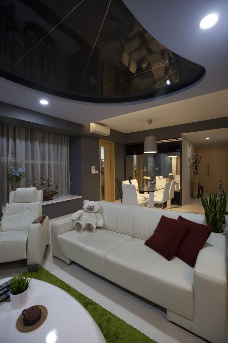 Eclectic, Modern Design - Living Room - Condominium - Design by Inspiration Living 