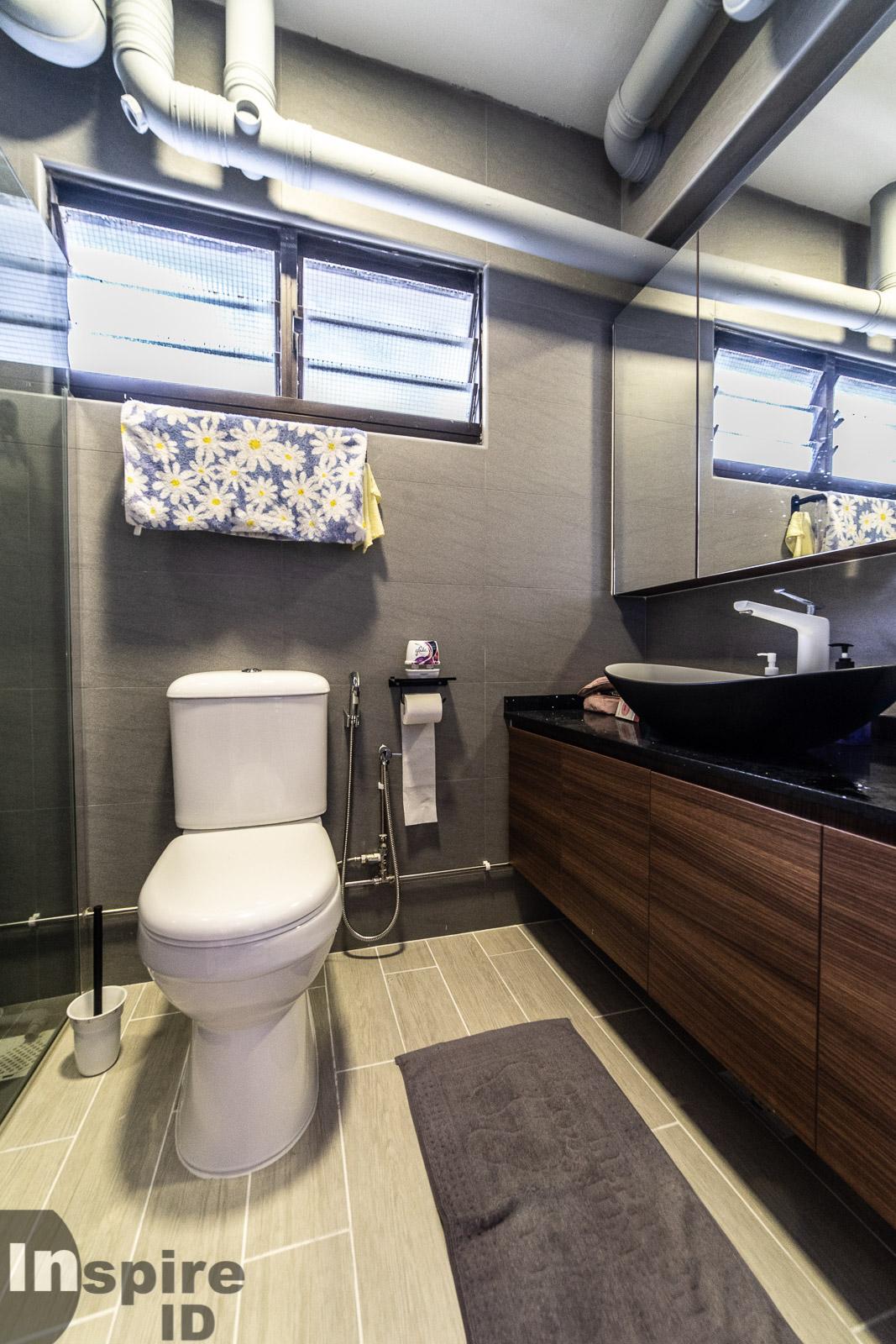 Industrial, Others, Scandinavian Design - Bathroom - HDB 4 Room - Design by Inspire ID Group Pte Ltd