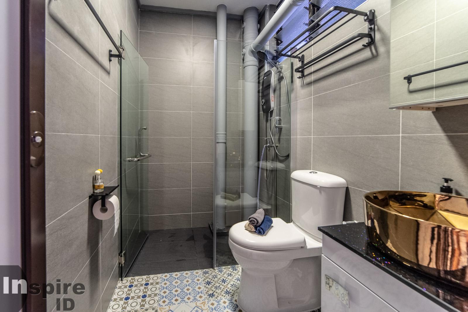 Industrial, Others, Scandinavian Design - Bathroom - HDB 4 Room - Design by Inspire ID Group Pte Ltd