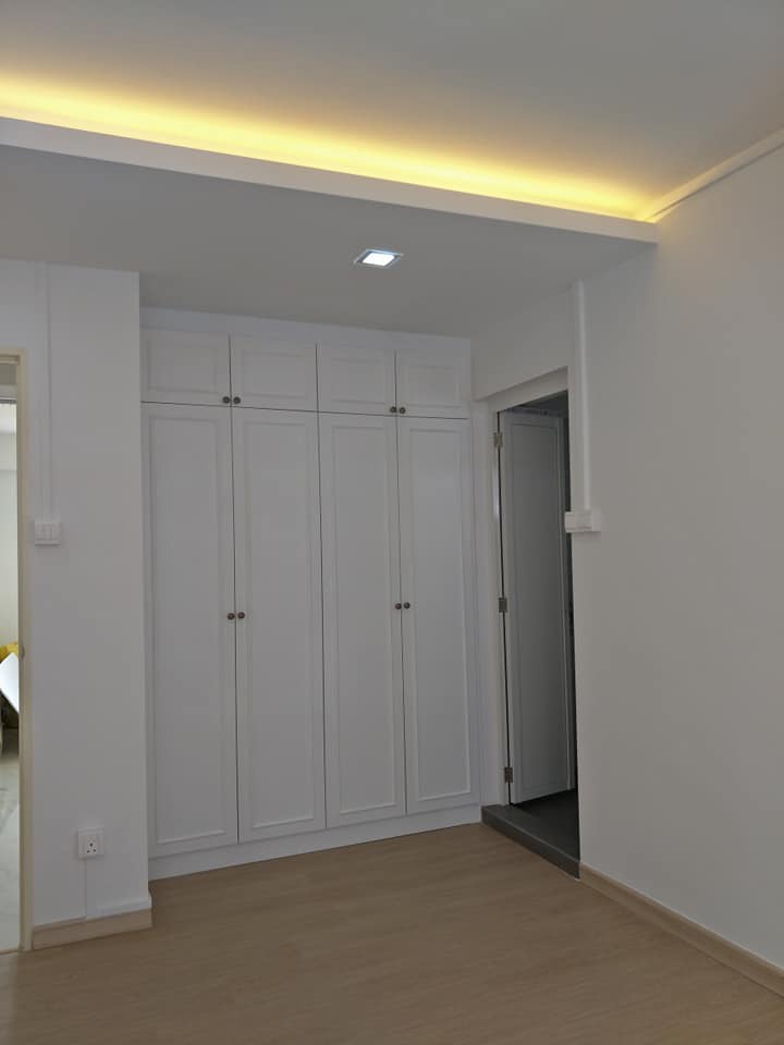 Victorian Design - Bedroom - HDB 4 Room - Design by Inspire ID Group Pte Ltd