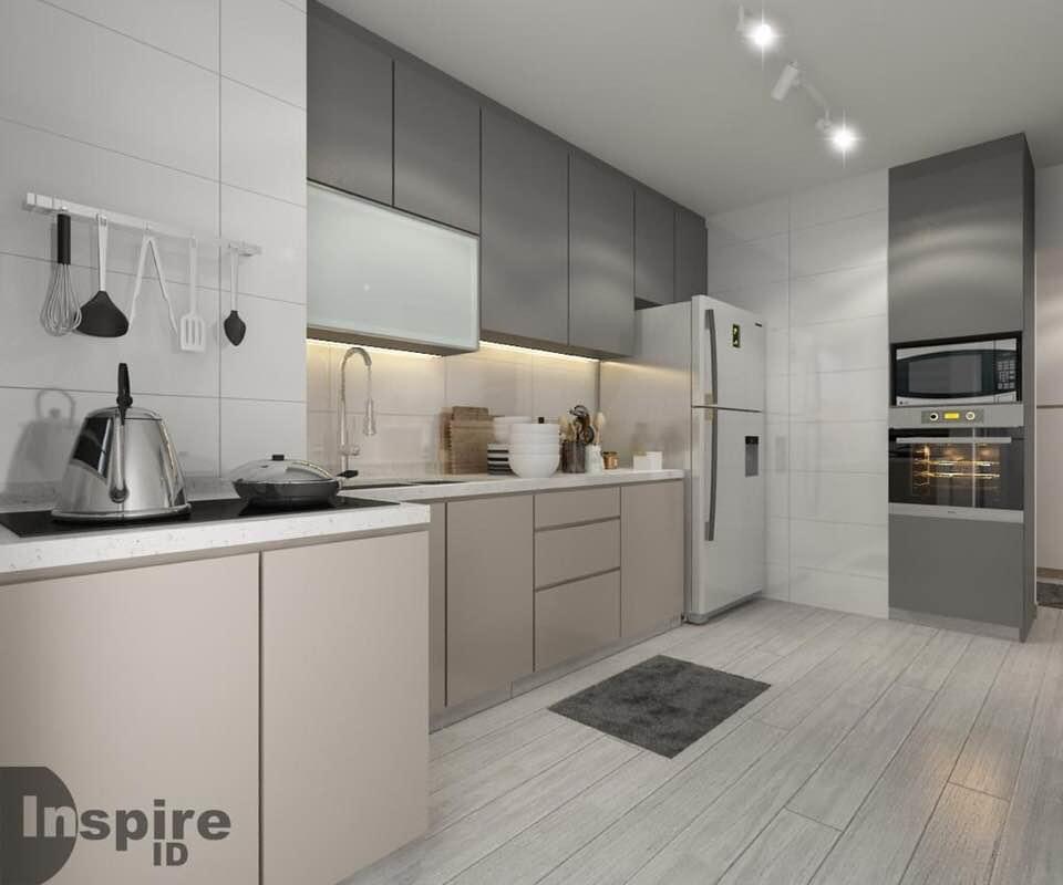 Minimalist, Scandinavian Design - Kitchen - HDB 4 Room - Design by Inspire ID Group Pte Ltd