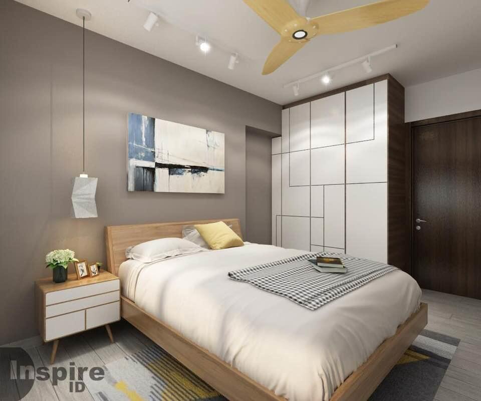 Minimalist, Scandinavian Design - Bedroom - HDB 4 Room - Design by Inspire ID Group Pte Ltd