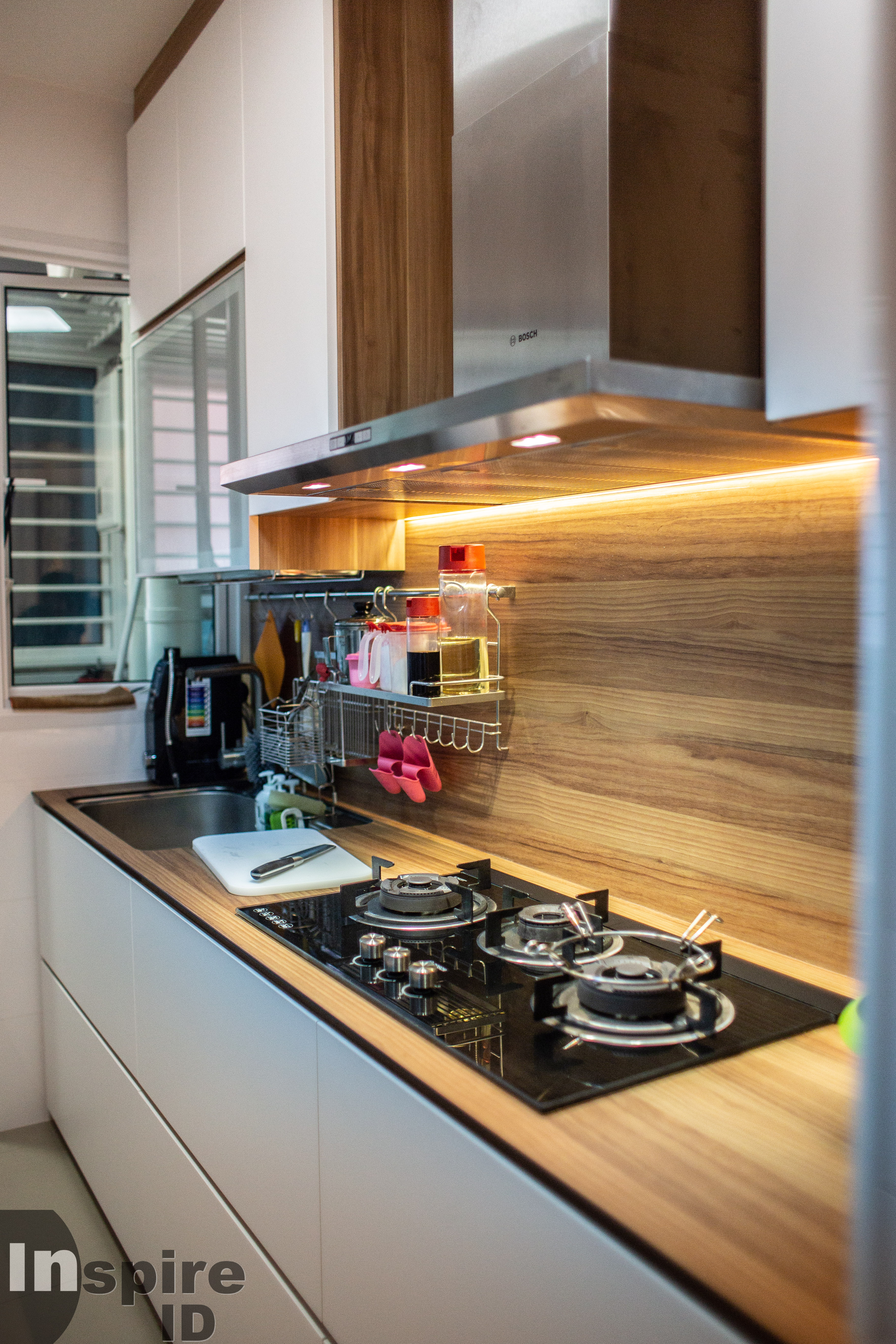 Modern, Scandinavian Design - Kitchen - HDB 5 Room - Design by Inspire ID Group Pte Ltd