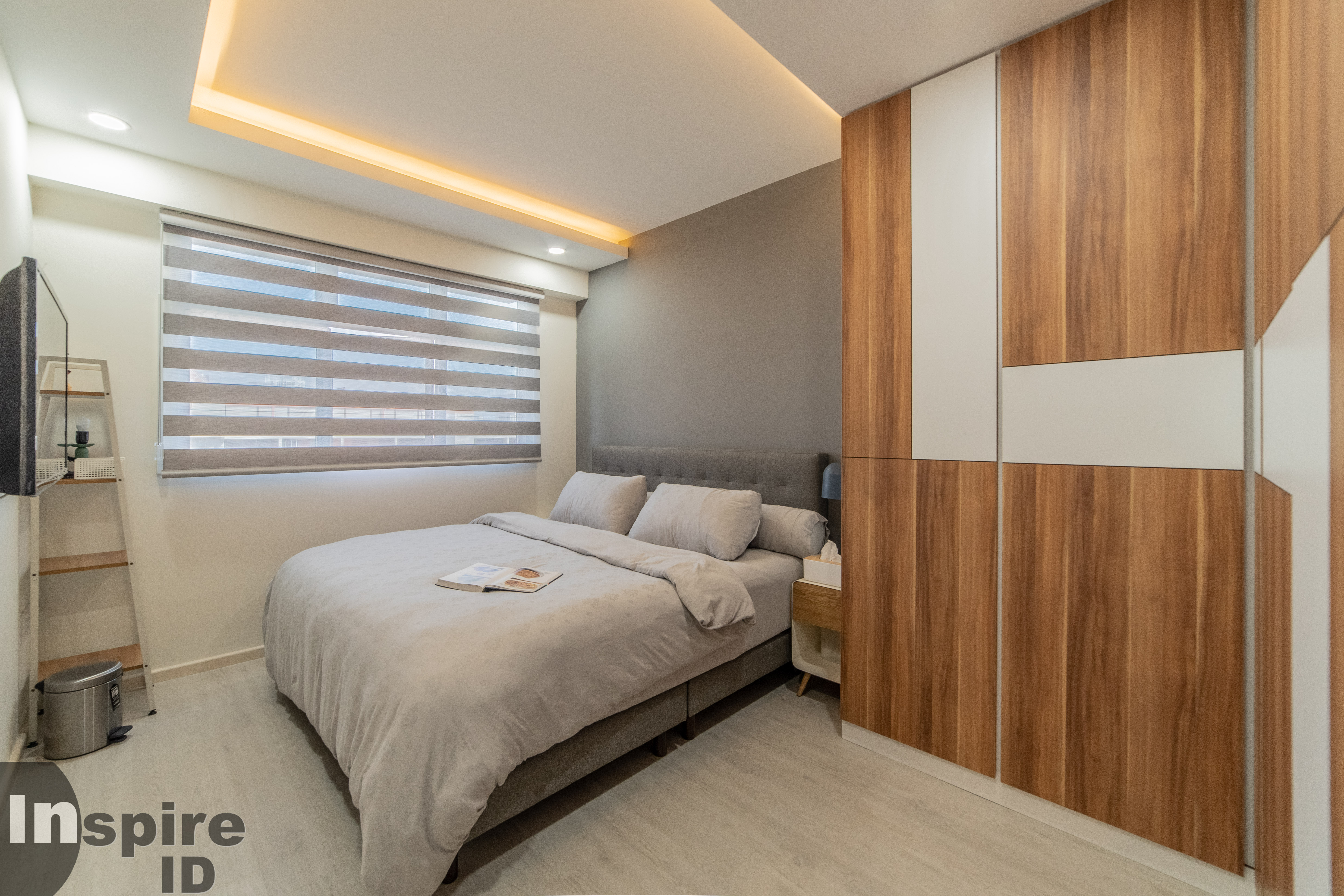 Modern, Scandinavian Design - Bedroom - HDB 5 Room - Design by Inspire ID Group Pte Ltd