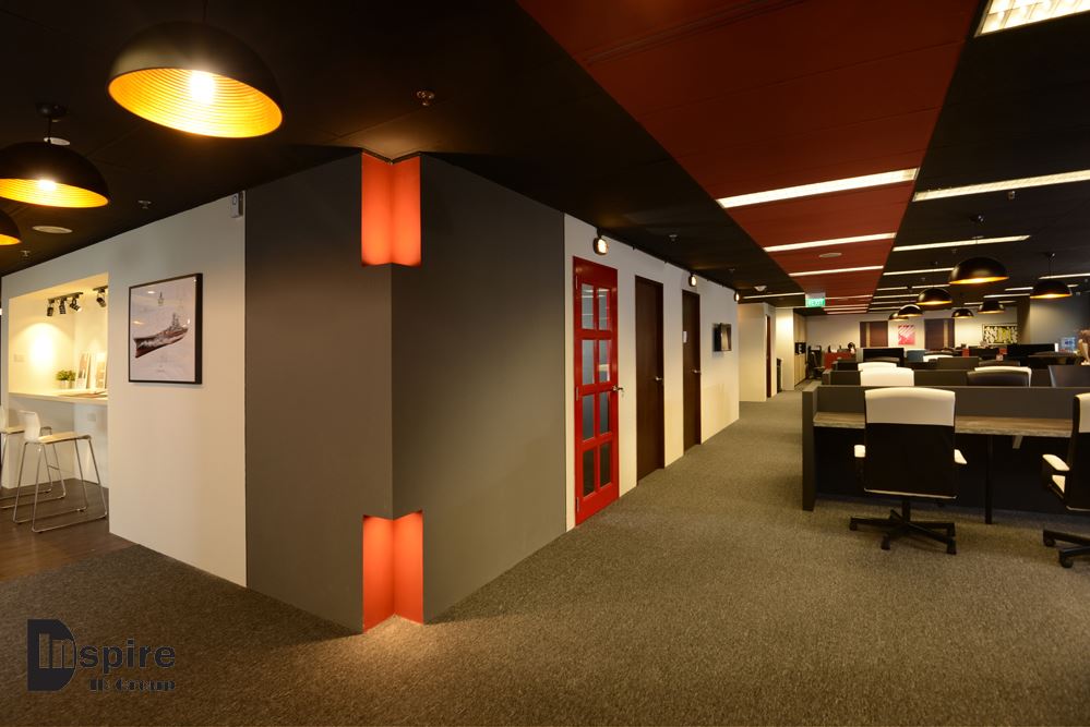 Industrial, Modern Design - Commercial - Office - Design by Inspire ID Group Pte Ltd