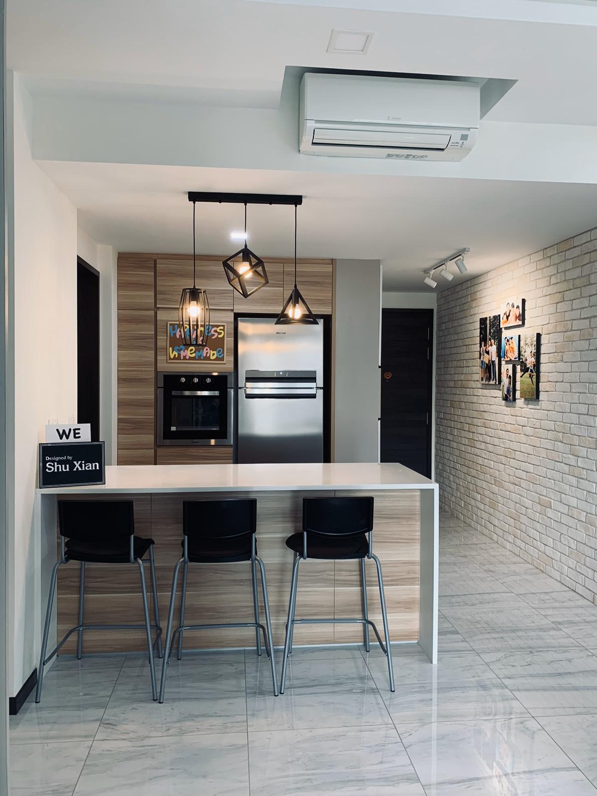 Contemporary, Scandinavian Design - Dining Room - Condominium - Design by Inspire ID Group Pte Ltd