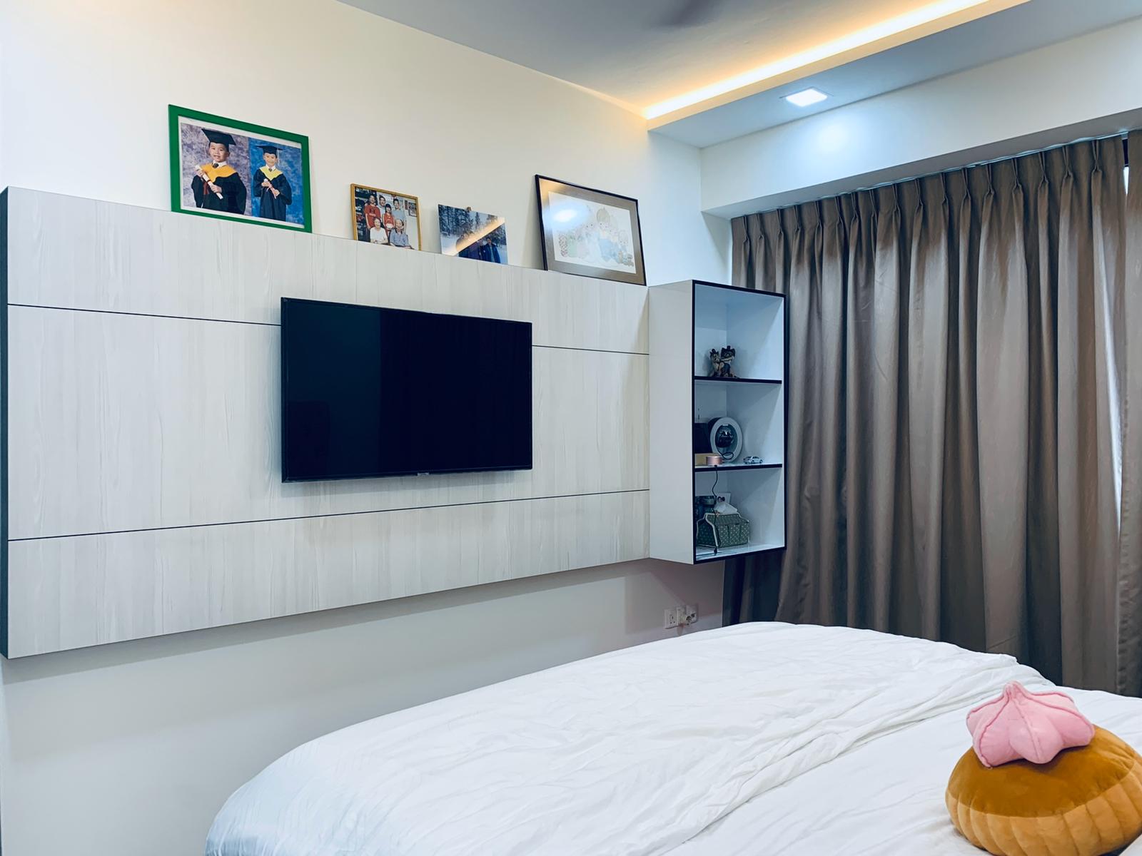 Contemporary, Scandinavian Design - Bedroom - Condominium - Design by Inspire ID Group Pte Ltd
