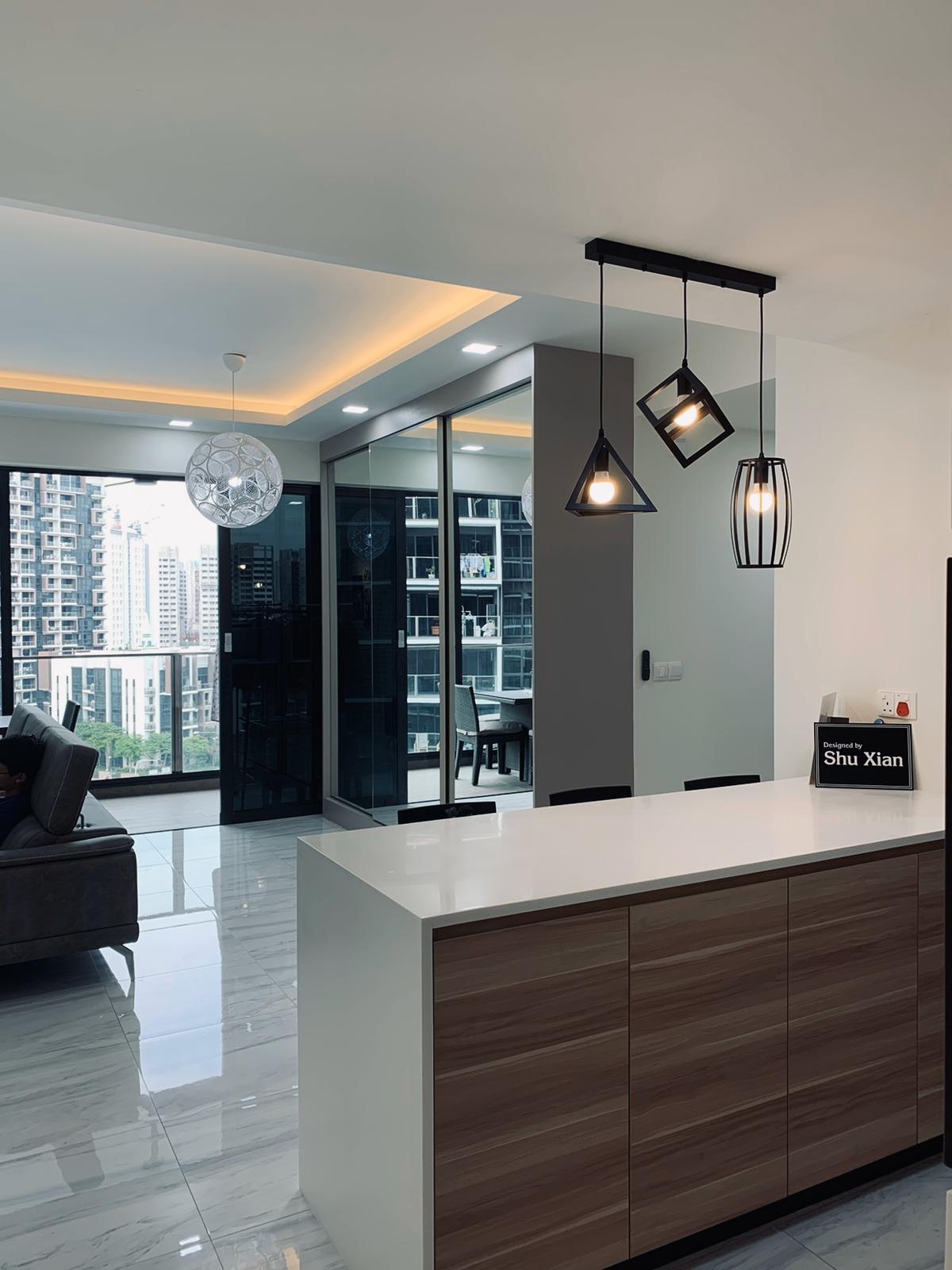 Contemporary, Scandinavian Design - Dining Room - Condominium - Design by Inspire ID Group Pte Ltd