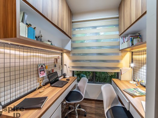 Modern, Scandinavian Design - Study Room - Condominium - Design by Inspire ID Group Pte Ltd