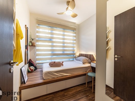 Modern, Scandinavian Design - Bedroom - Condominium - Design by Inspire ID Group Pte Ltd