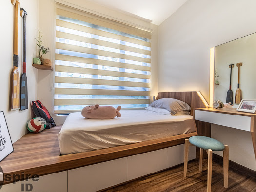 Modern, Scandinavian Design - Bedroom - Condominium - Design by Inspire ID Group Pte Ltd