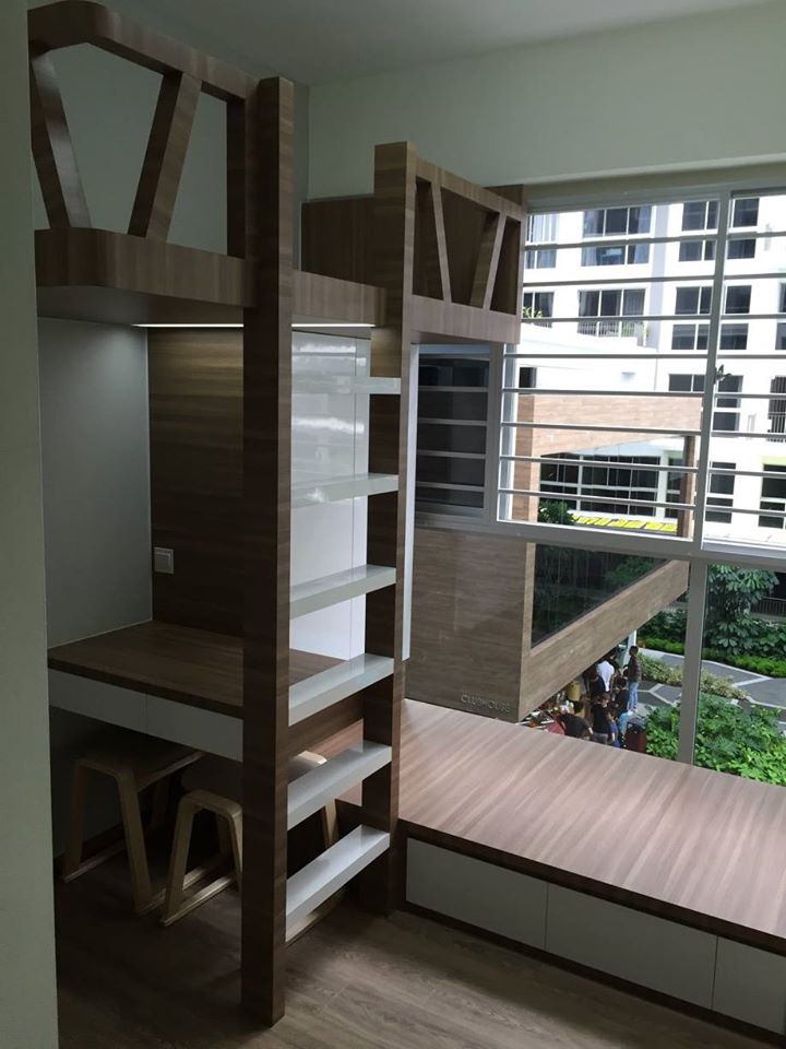 Minimalist, Modern Design - Bedroom - Condominium - Design by Inspire ID Group Pte Ltd