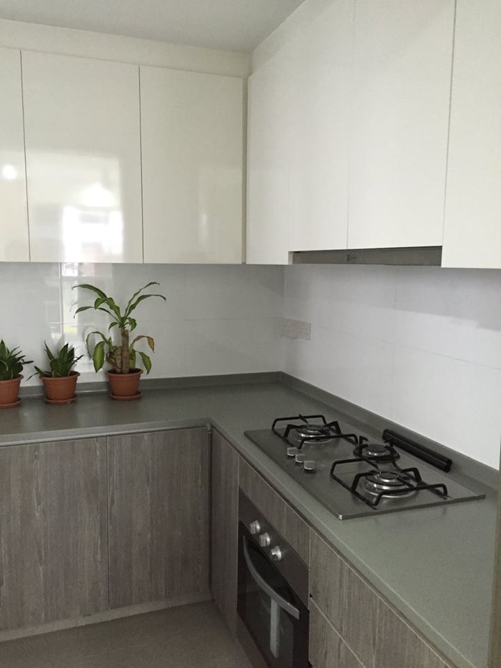 Minimalist, Modern Design - Kitchen - Condominium - Design by Inspire ID Group Pte Ltd