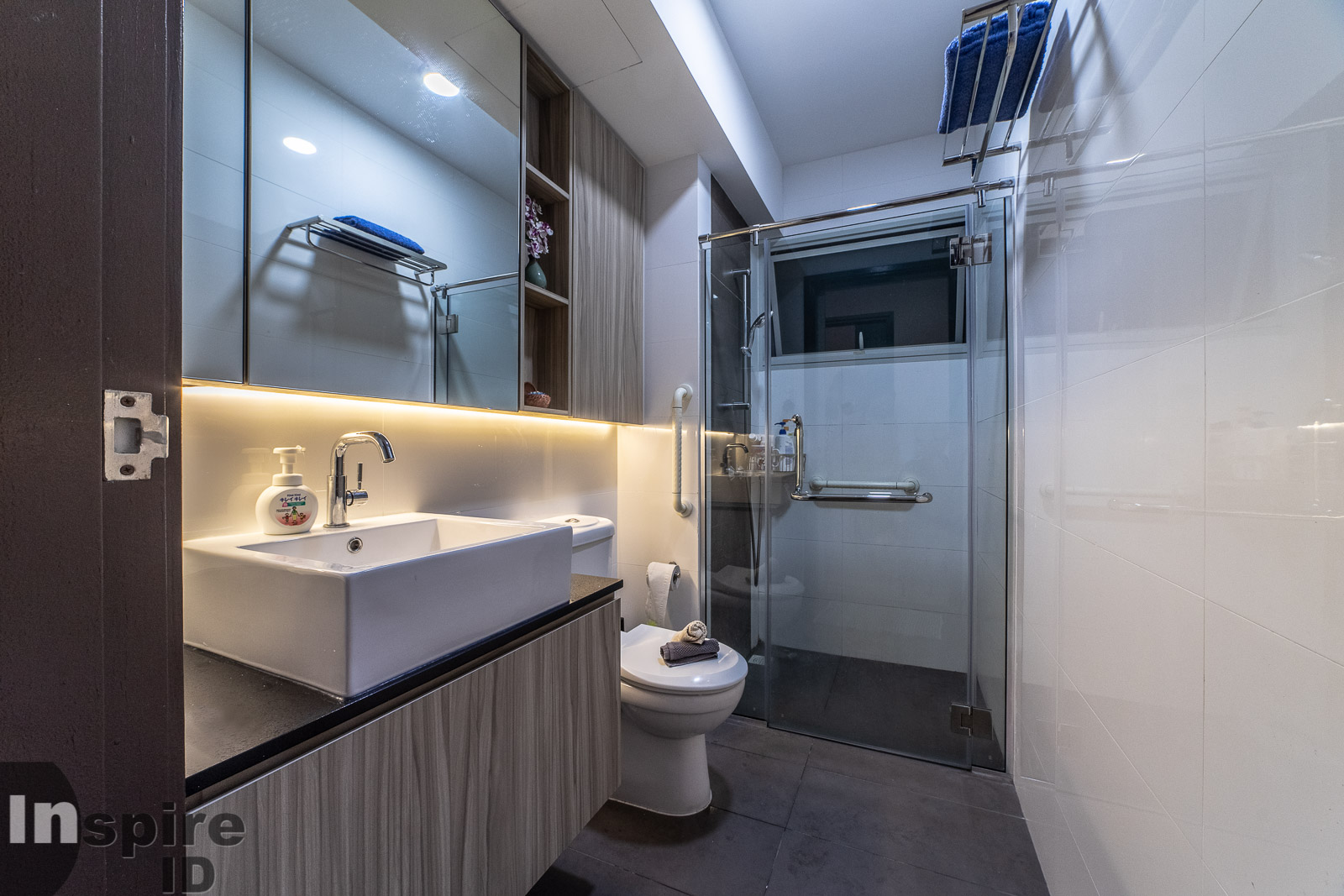 Modern, Scandinavian Design - Bathroom - HDB 5 Room - Design by Inspire ID Group Pte Ltd