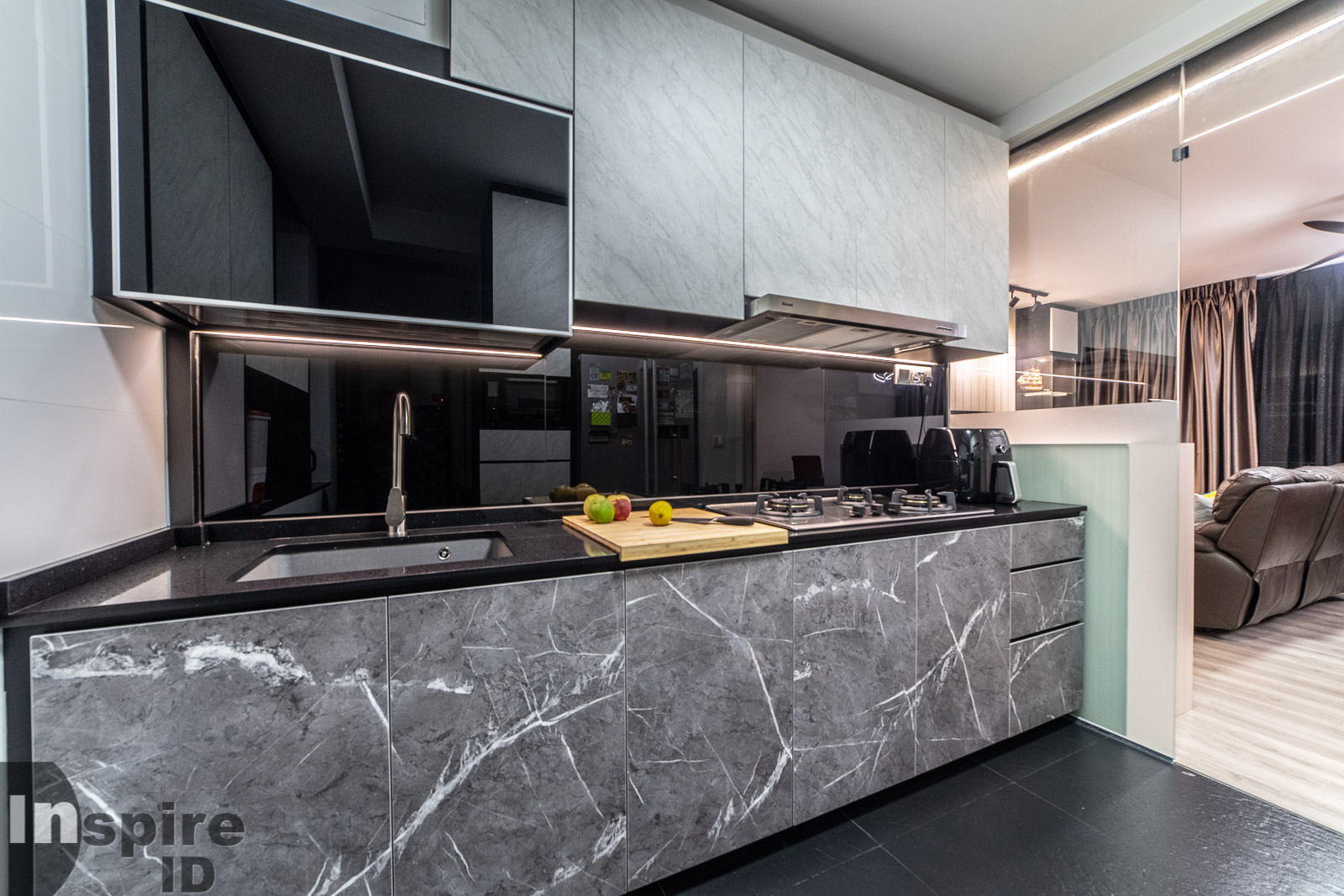 Modern, Scandinavian Design - Kitchen - HDB 5 Room - Design by Inspire ID Group Pte Ltd