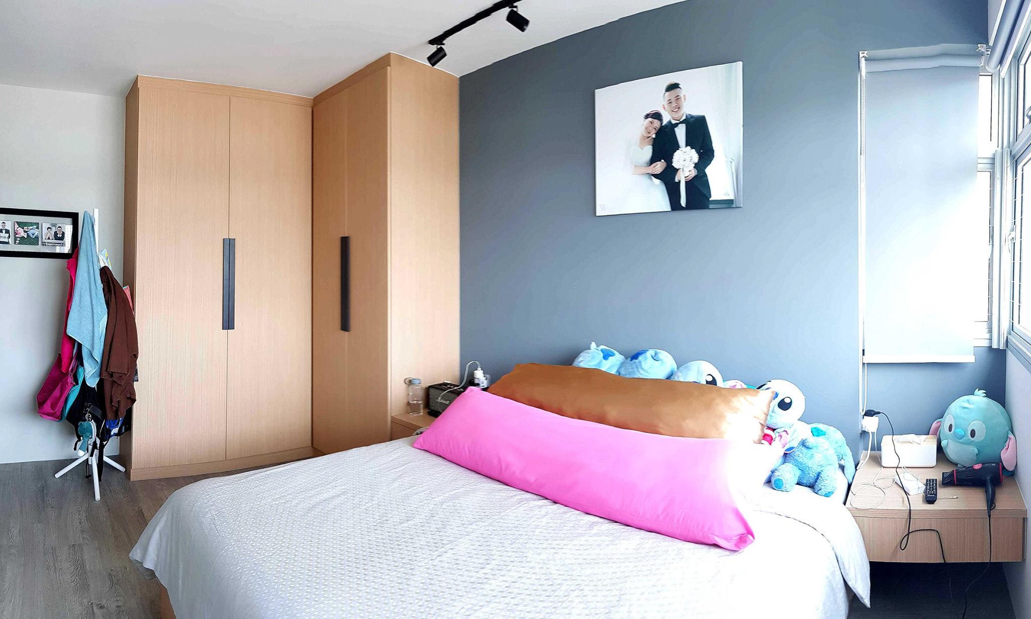 Minimalist, Modern, Scandinavian Design - Bedroom - HDB 4 Room - Design by Inspire ID Group Pte Ltd