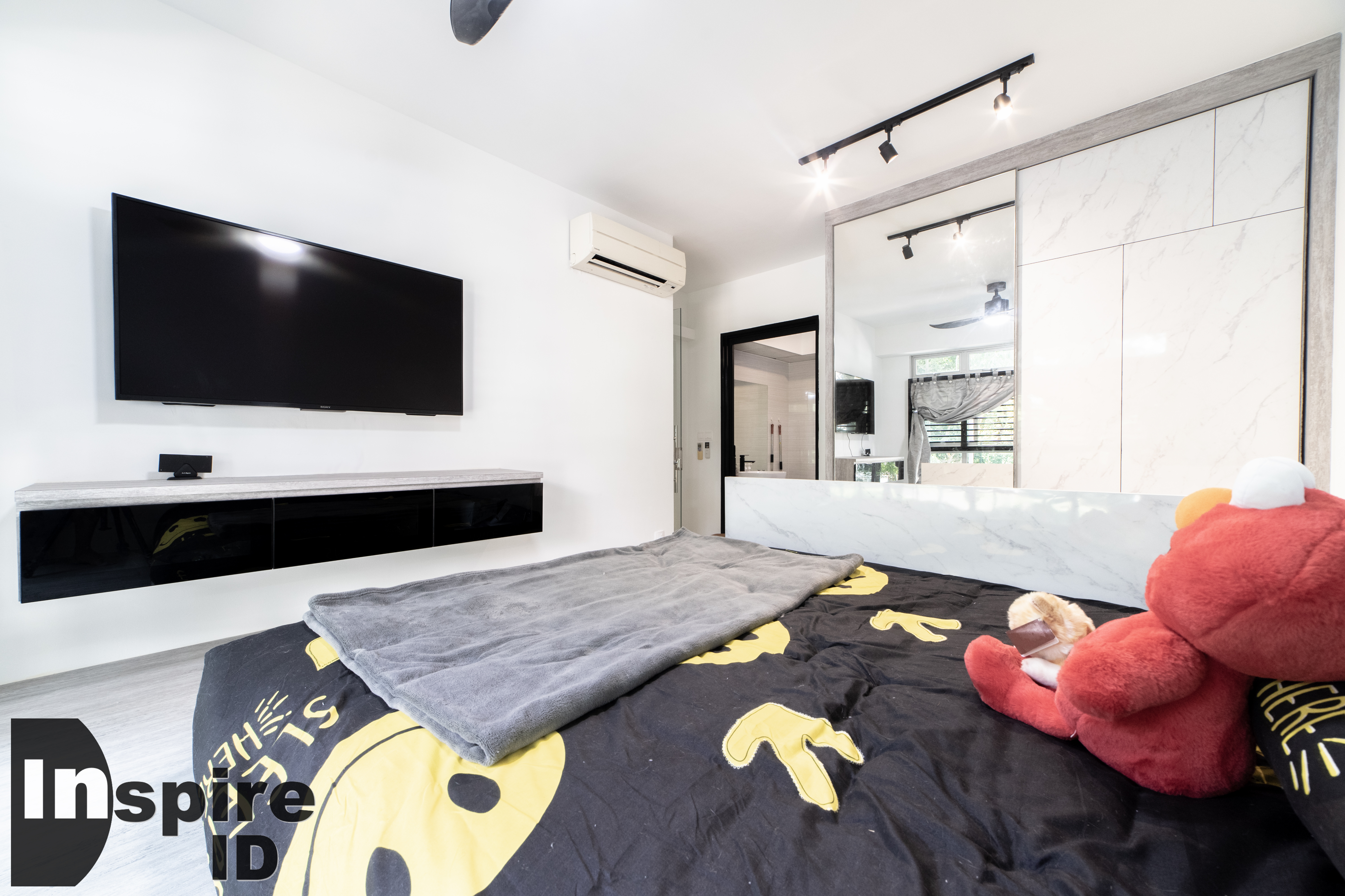 Industrial, Modern, Scandinavian Design - Bedroom - HDB 4 Room - Design by Inspire ID Group Pte Ltd