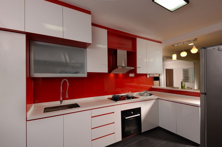 Contemporary, Modern Design - Kitchen - HDB 5 Room - Design by Inspire ID Group Pte Ltd