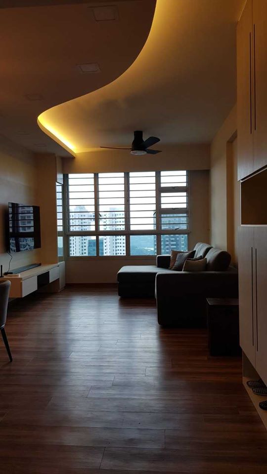 Minimalist, Scandinavian Design - Living Room - HDB 4 Room - Design by Inspire ID Group Pte Ltd