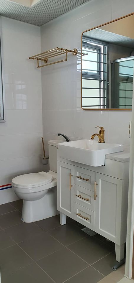 Modern, Victorian Design - Bathroom - HDB 4 Room - Design by Inspire ID Group Pte Ltd