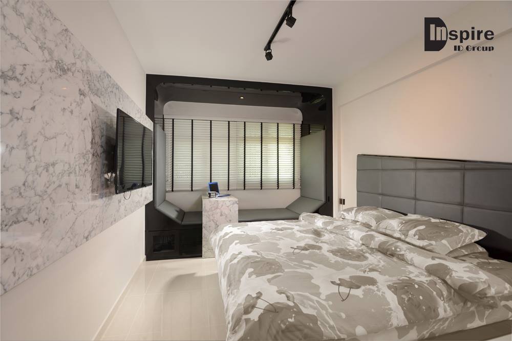 Contemporary, Modern Design - Bedroom - HDB 5 Room - Design by Inspire ID Group Pte Ltd