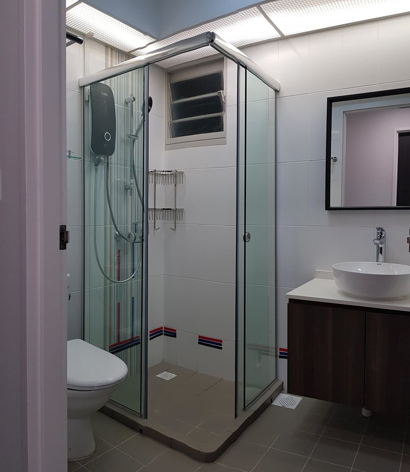 Contemporary, Minimalist, Modern Design - Bathroom - HDB 5 Room - Design by Inspire ID Group Pte Ltd