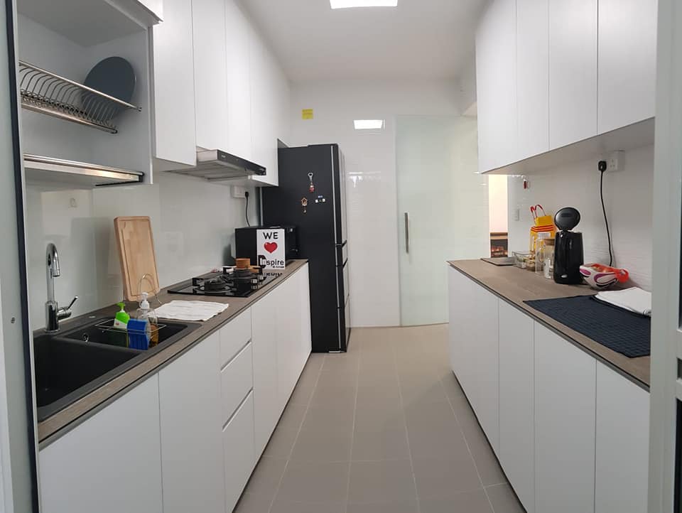 Contemporary, Minimalist, Modern Design - Kitchen - HDB 5 Room - Design by Inspire ID Group Pte Ltd