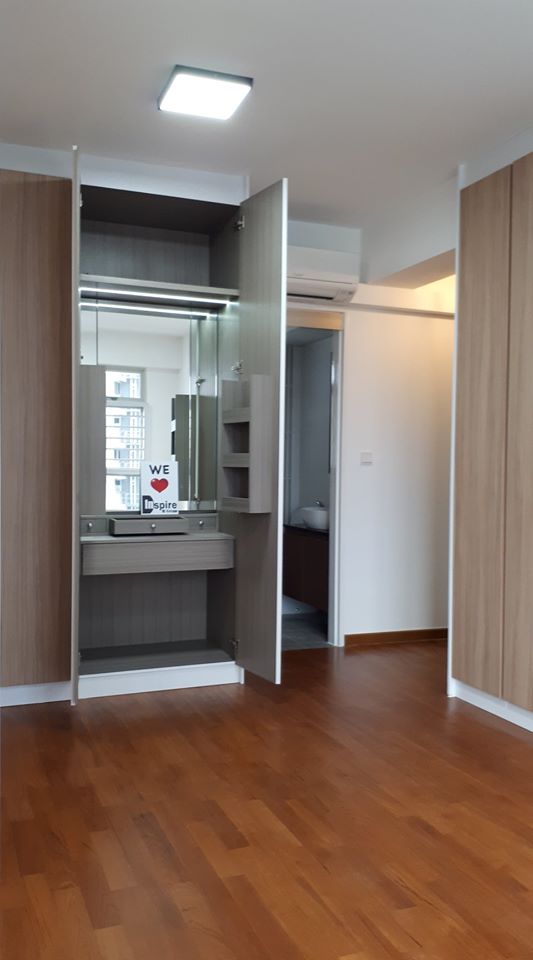 Minimalist, Modern, Scandinavian Design - Bedroom - HDB 5 Room - Design by Inspire ID Group Pte Ltd