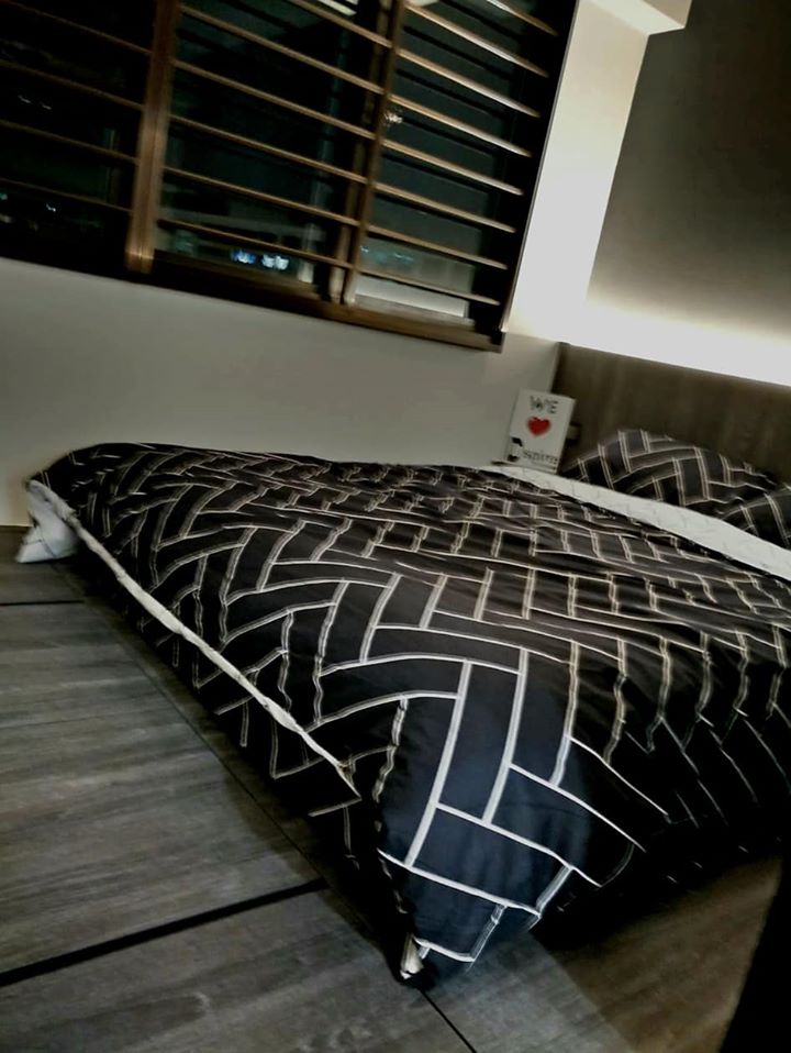 Contemporary, Modern, Rustic Design - Bedroom - HDB 4 Room - Design by Inspire ID Group Pte Ltd