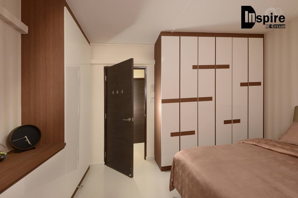 Contemporary, Modern Design - Bedroom - HDB 4 Room - Design by Inspire ID Group Pte Ltd