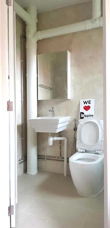 Minimalist, Modern, Scandinavian Design - Bathroom - HDB 4 Room - Design by Inspire ID Group Pte Ltd