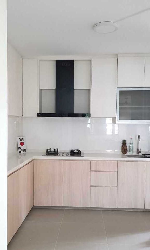 Minimalist, Modern, Scandinavian Design - Kitchen - HDB 4 Room - Design by Inspire ID Group Pte Ltd