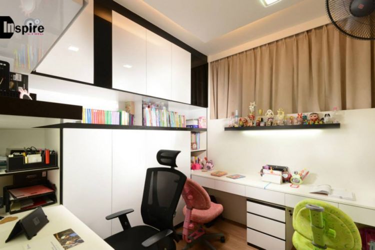 Contemporary, Modern Design - Study Room - Condominium - Design by Inspire ID Group Pte Ltd