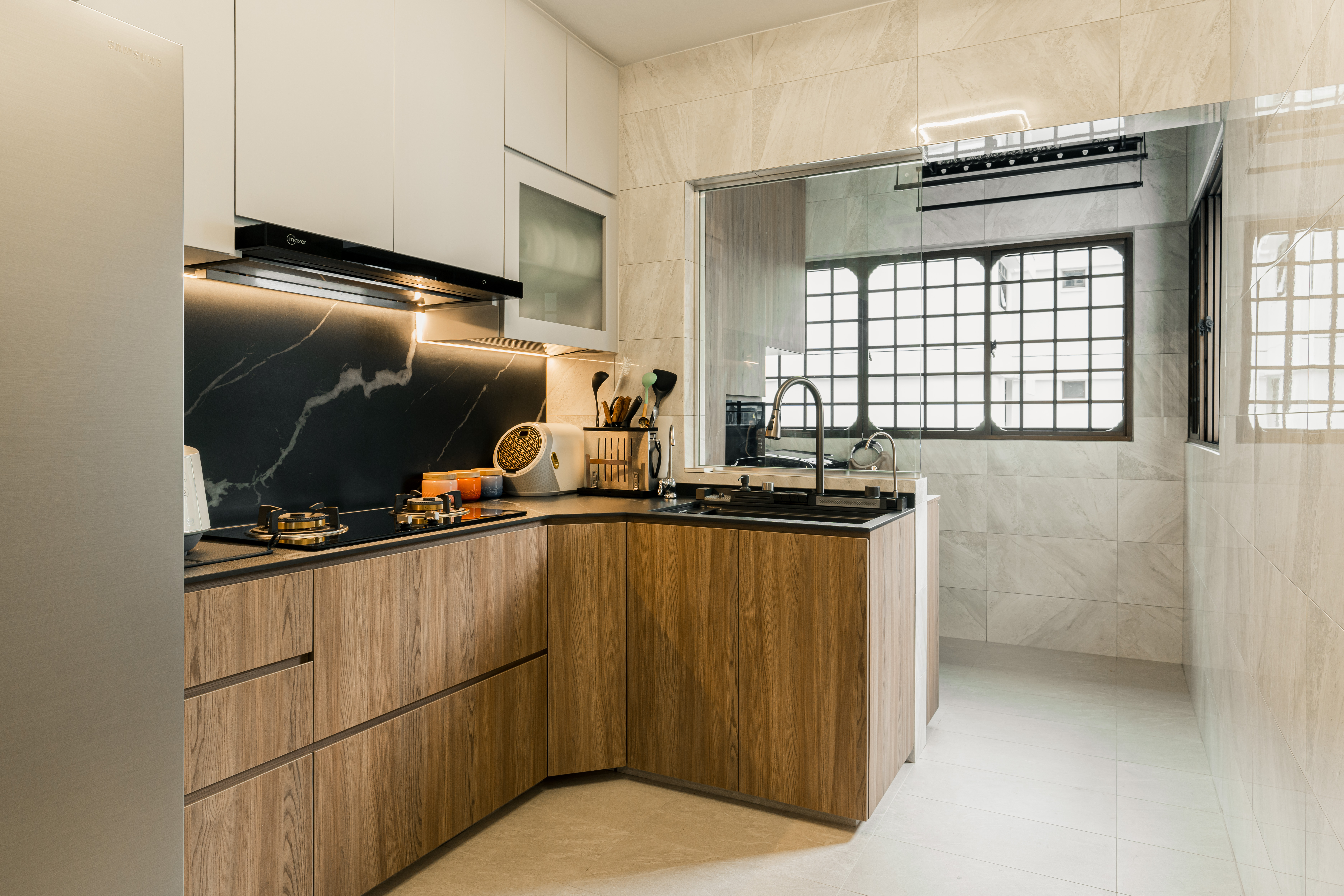 Modern, Others Design - Kitchen - HDB 5 Room - Design by Interior Artist Pte Ltd
