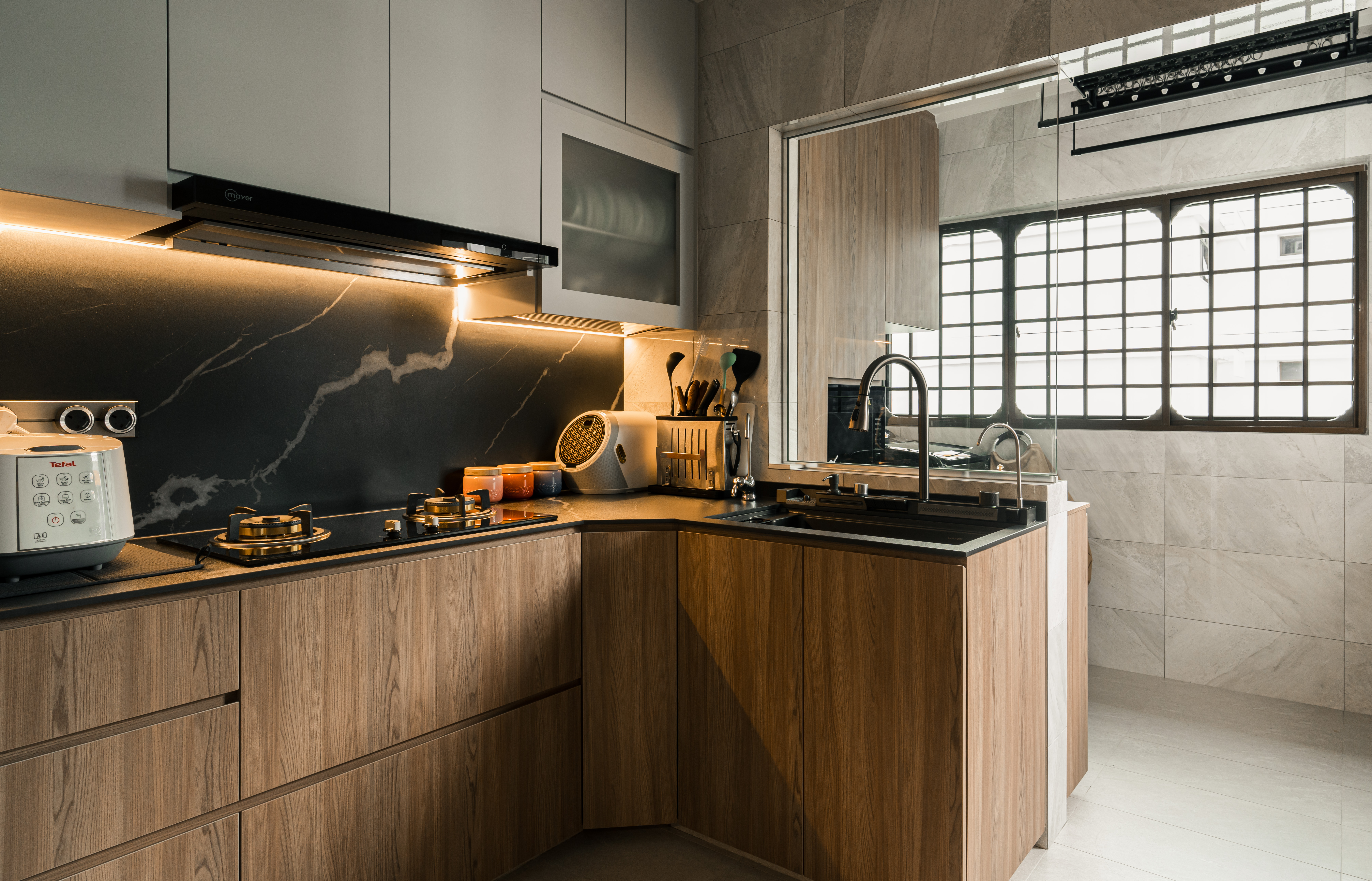 Modern, Others Design - Kitchen - HDB 5 Room - Design by Interior Artist Pte Ltd