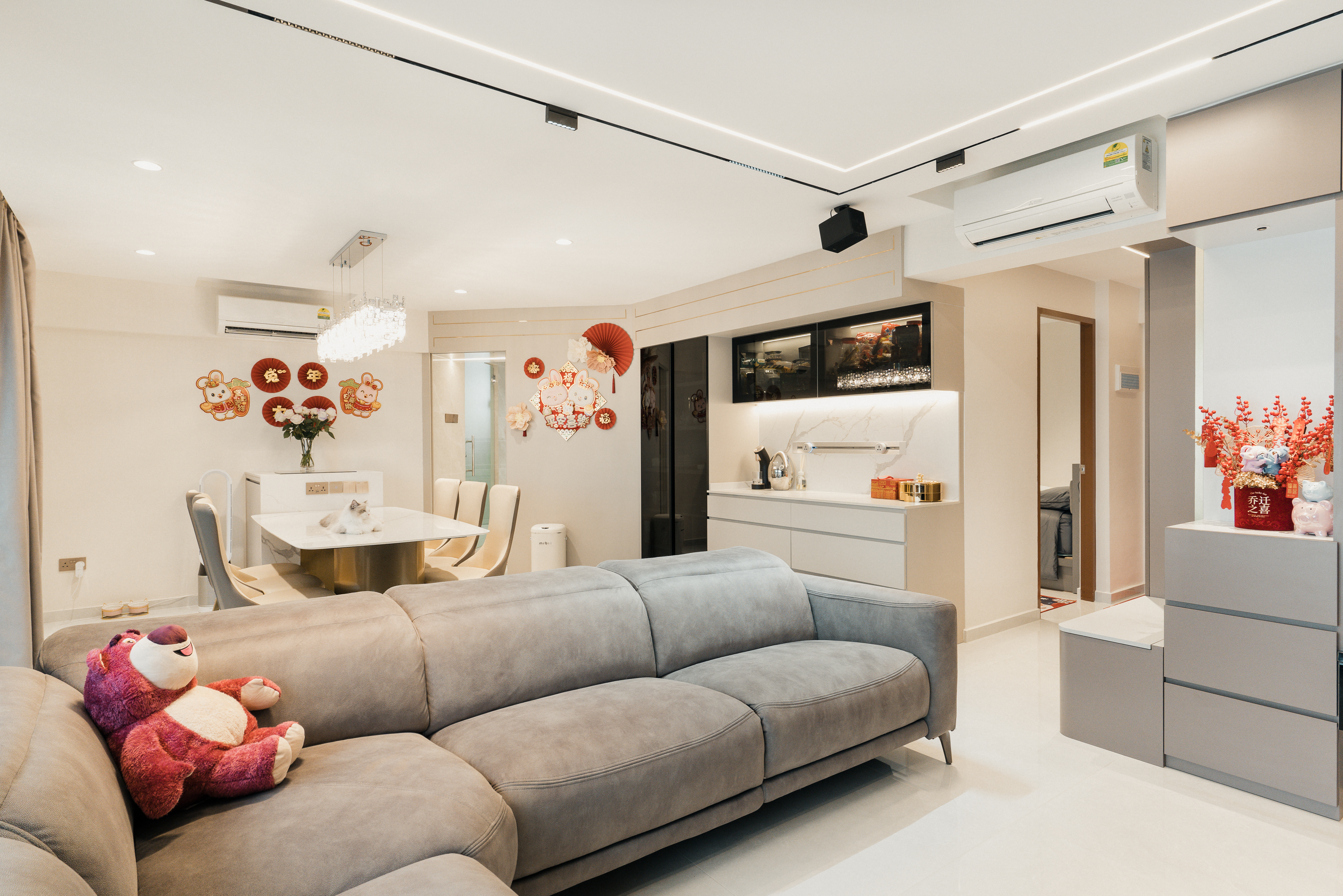 Modern, Others Design - Living Room - HDB Executive Apartment - Design by Interior Artist Pte Ltd