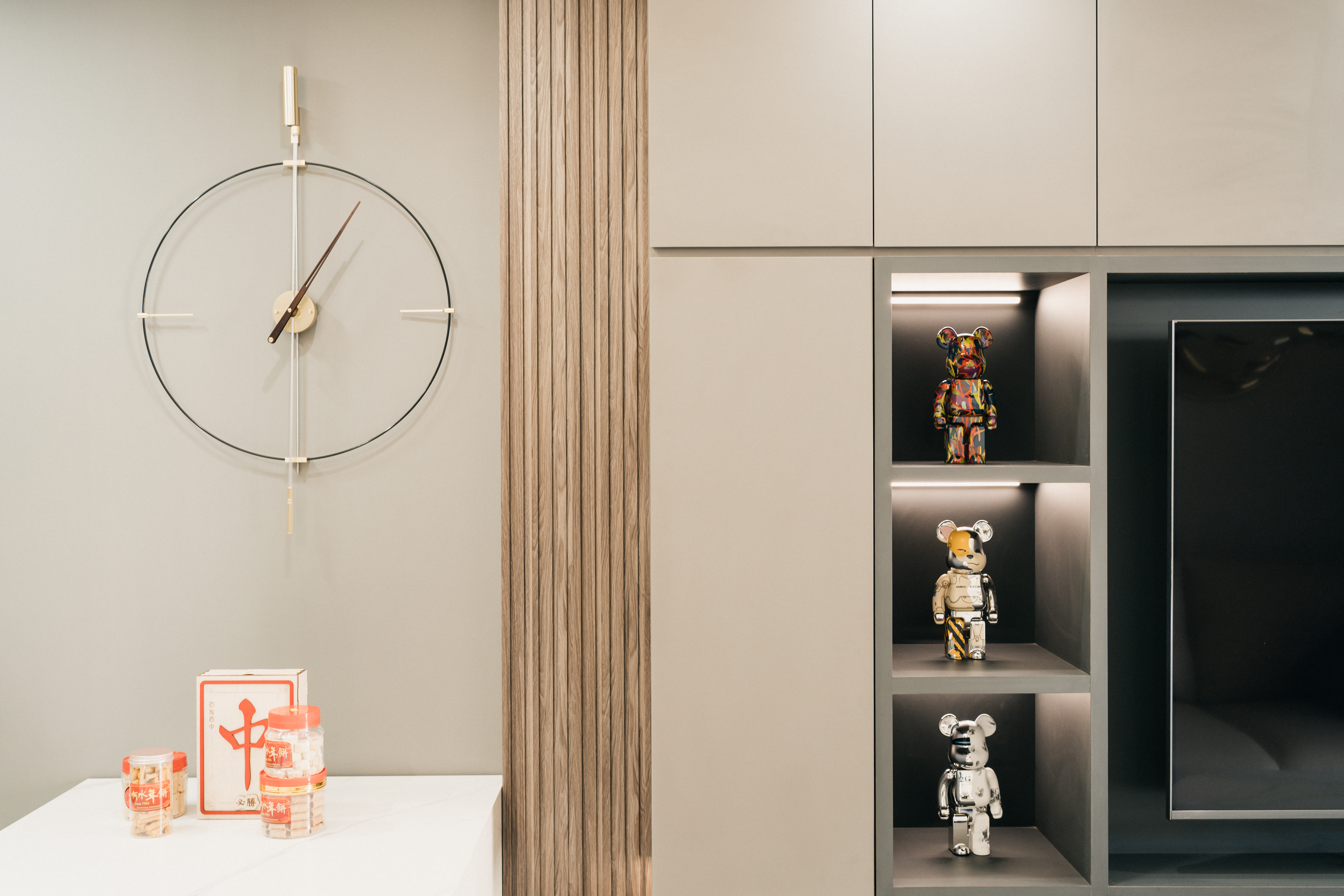 Minimalist, Modern Design - Living Room - Condominium - Design by Interior Artist Pte Ltd