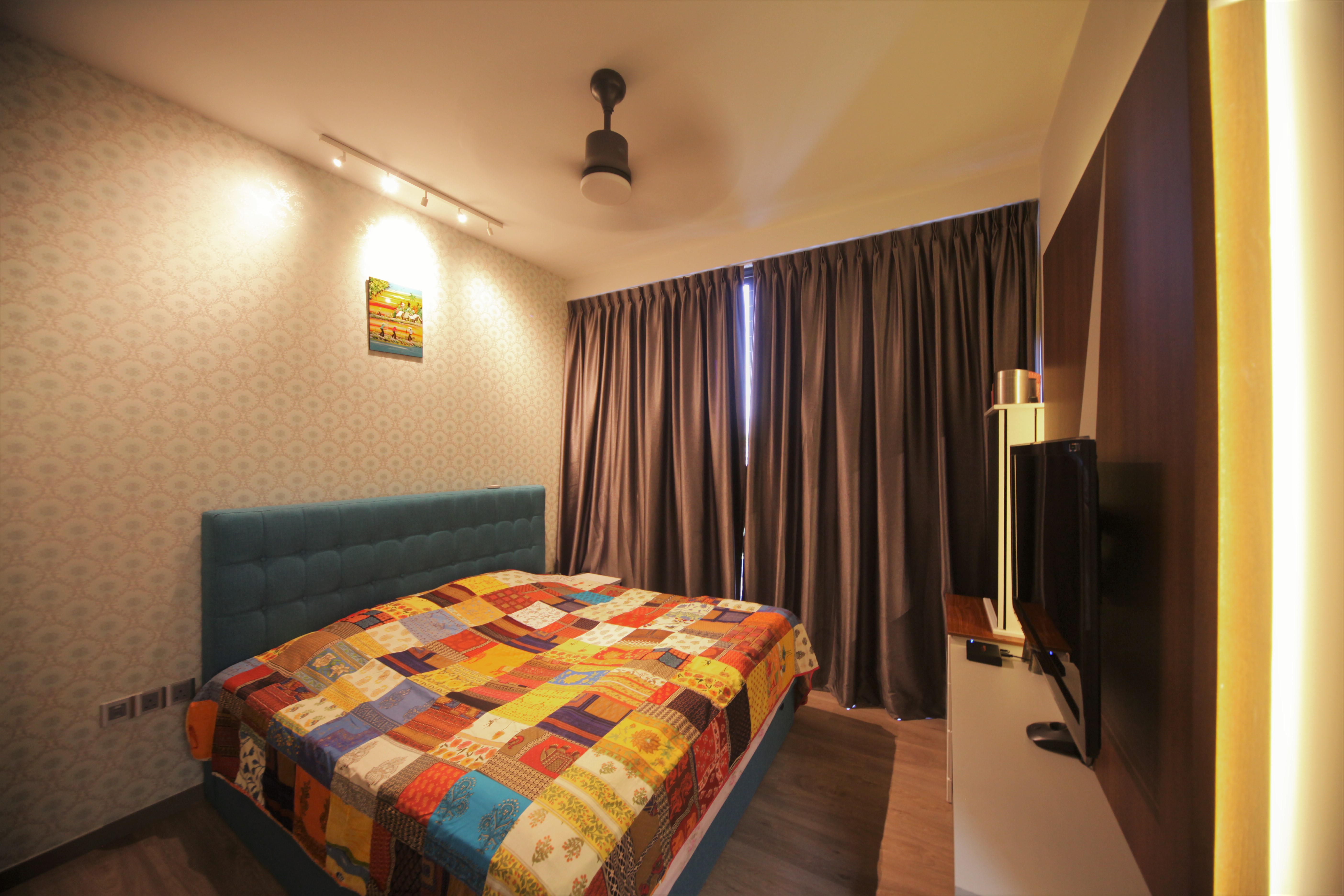 Classical, Rustic, Vintage Design - Bedroom - Condominium - Design by Interior Diary Private Limited