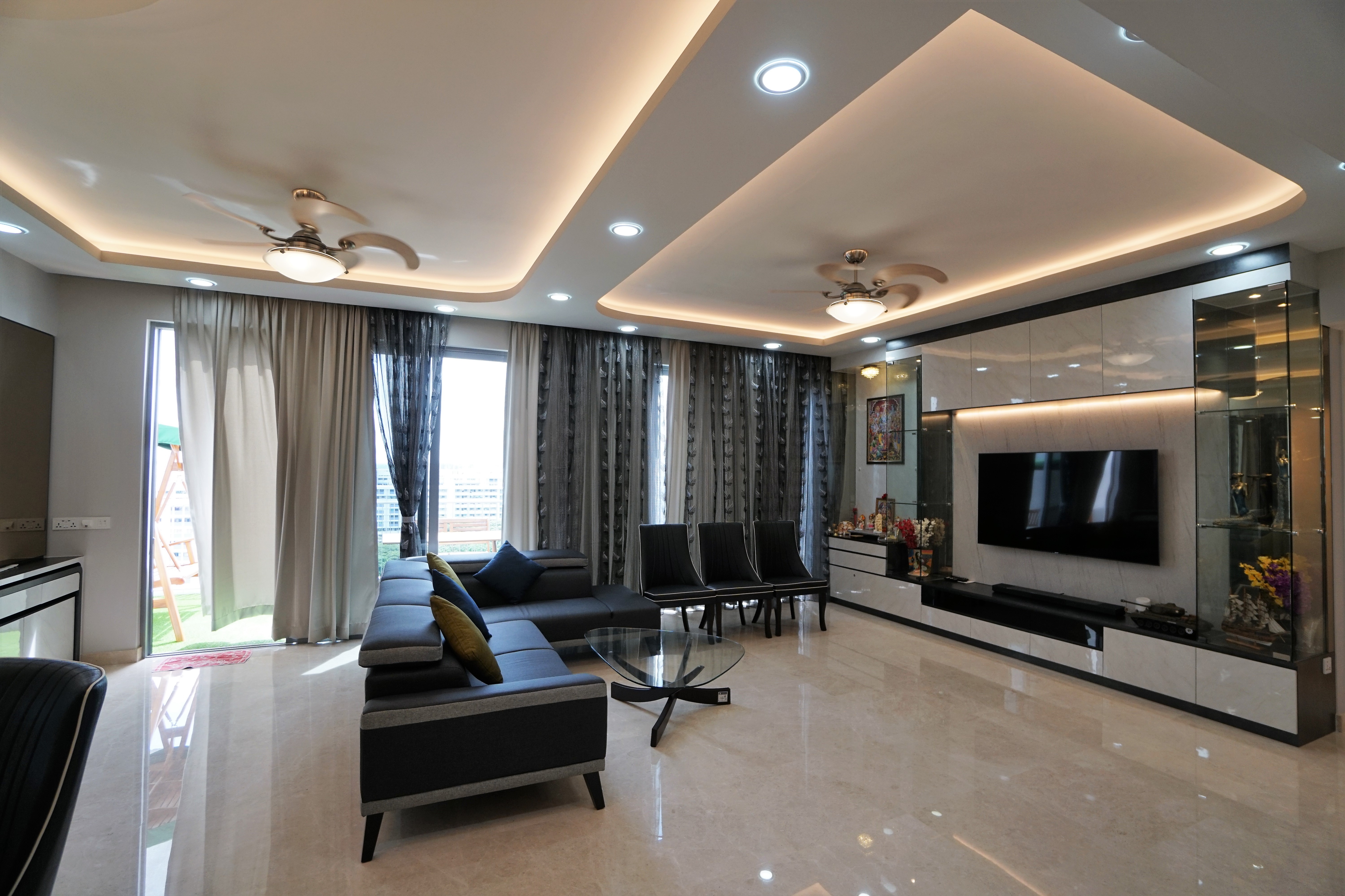 Classical, Modern, Others Design - Living Room - Condominium - Design by Interior Diary Private Limited