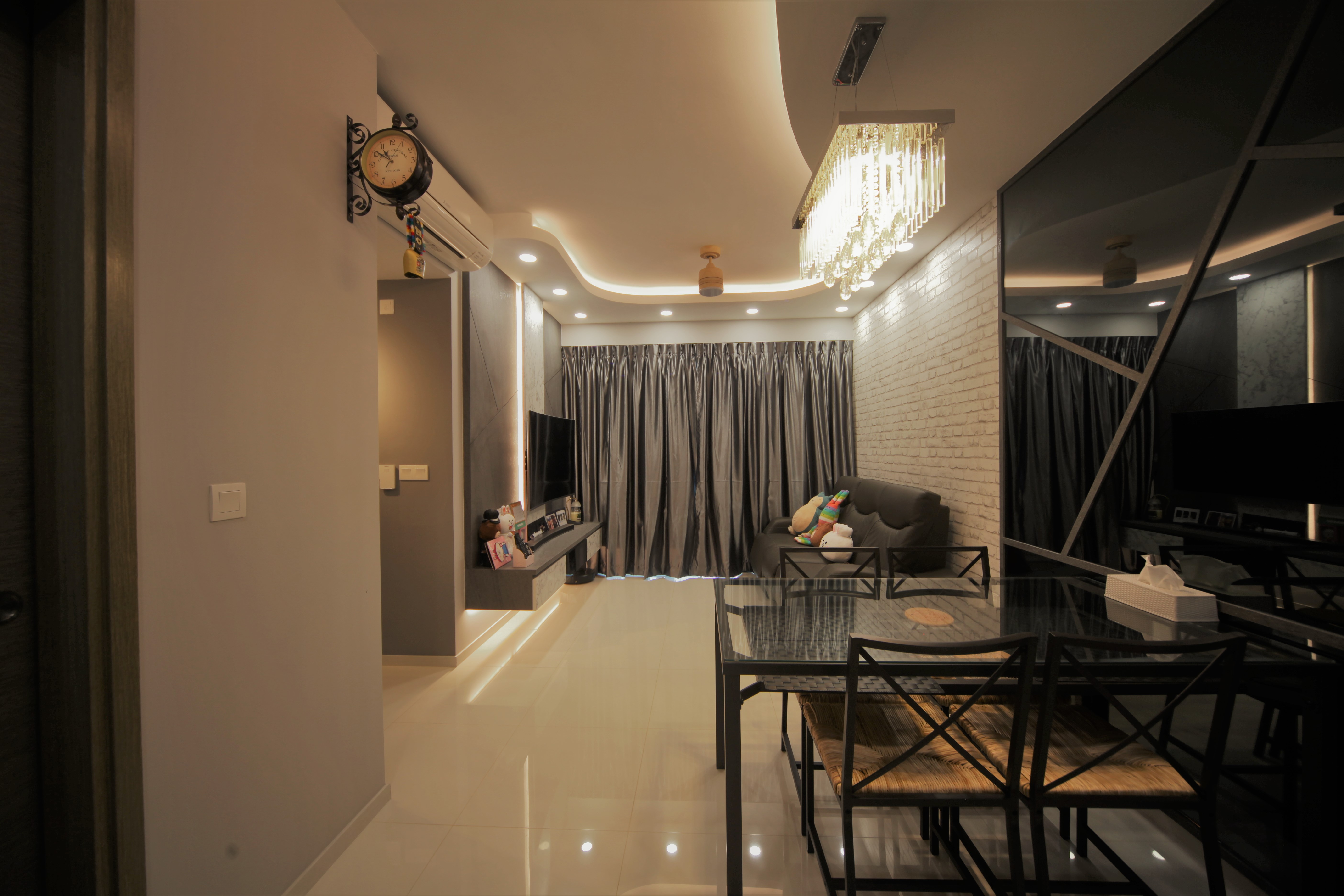 Classical, Modern Design - Dining Room - Condominium - Design by Interior Diary Private Limited