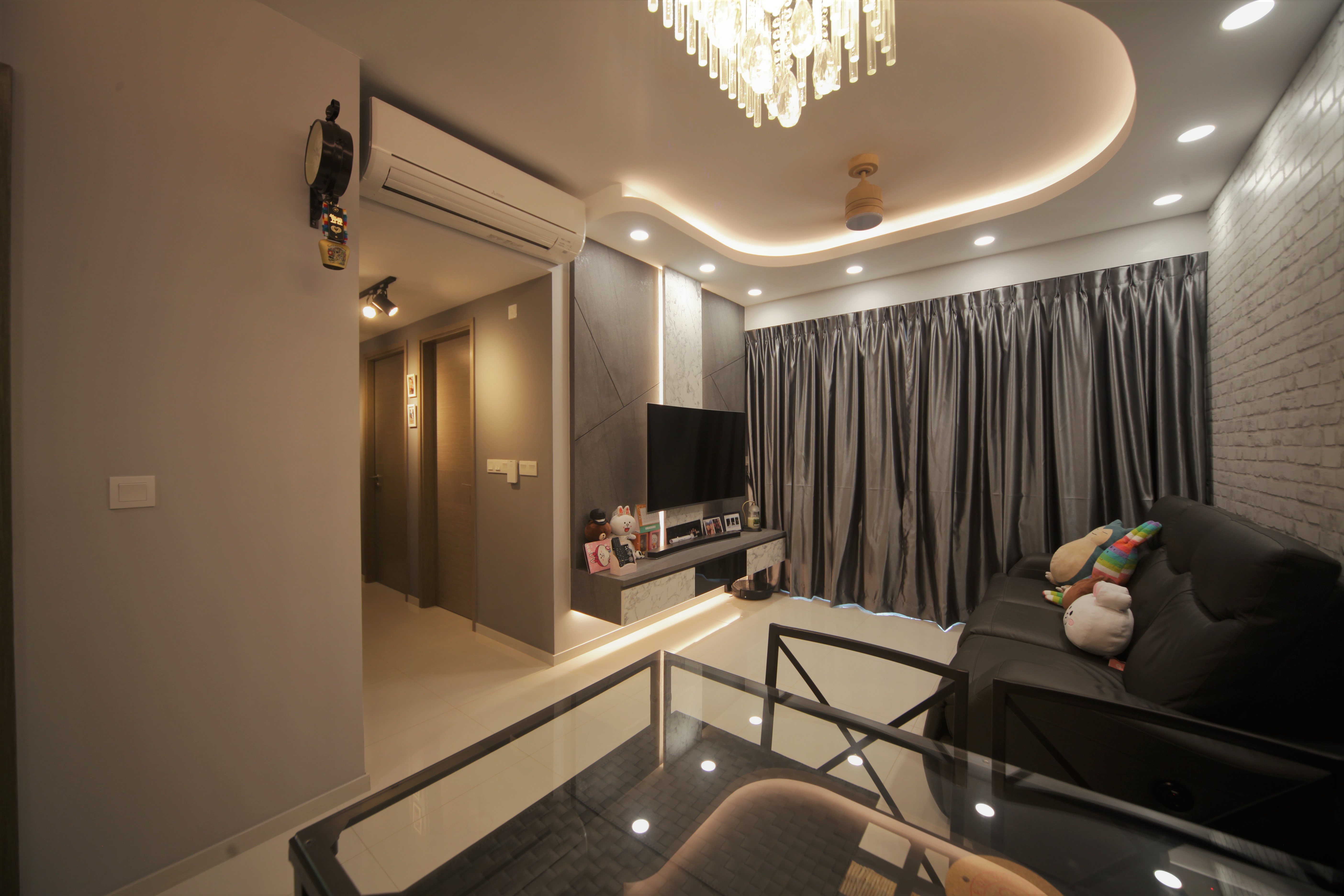 Classical, Modern Design - Living Room - Condominium - Design by Interior Diary Private Limited