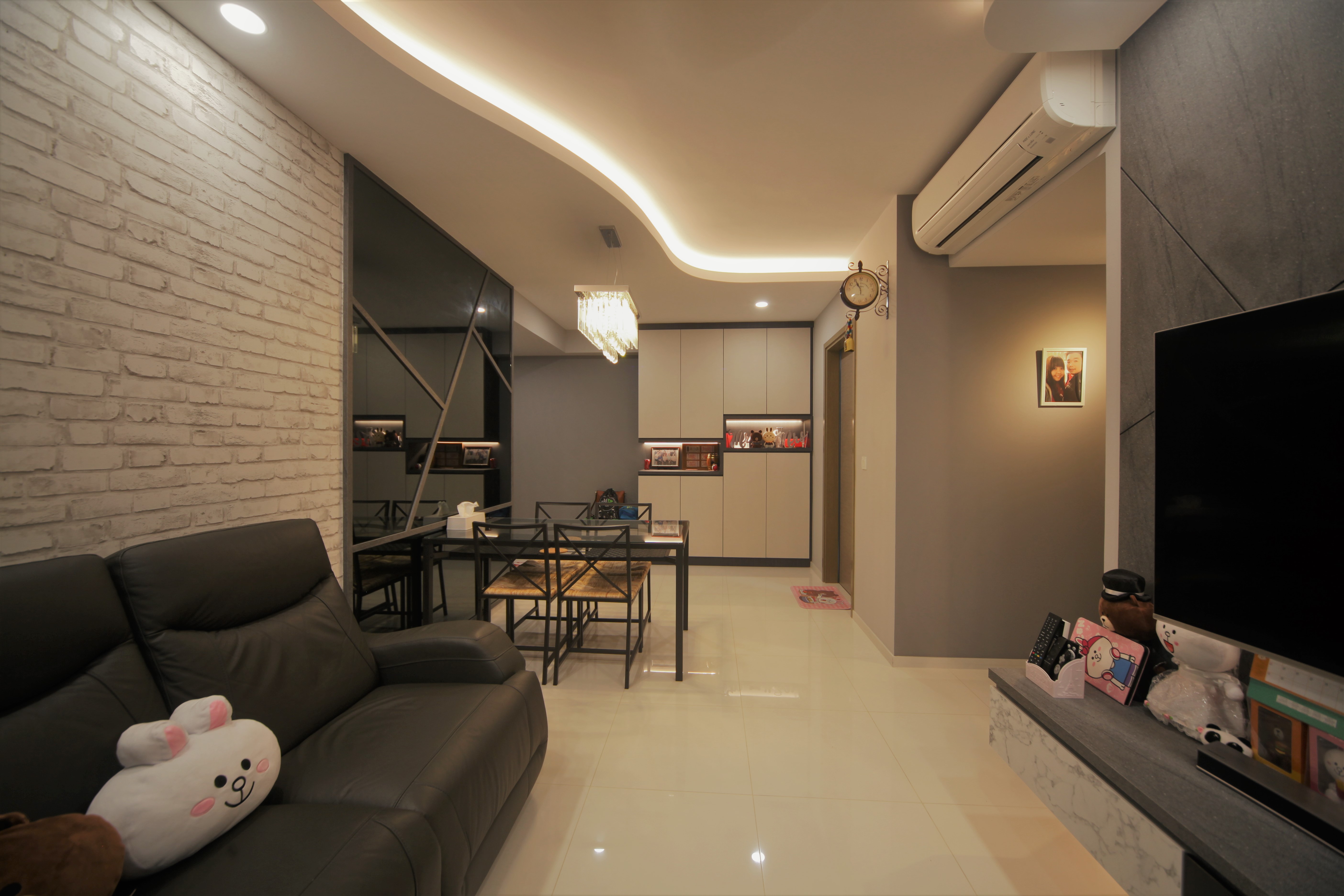 Classical, Modern Design - Living Room - Condominium - Design by Interior Diary Private Limited