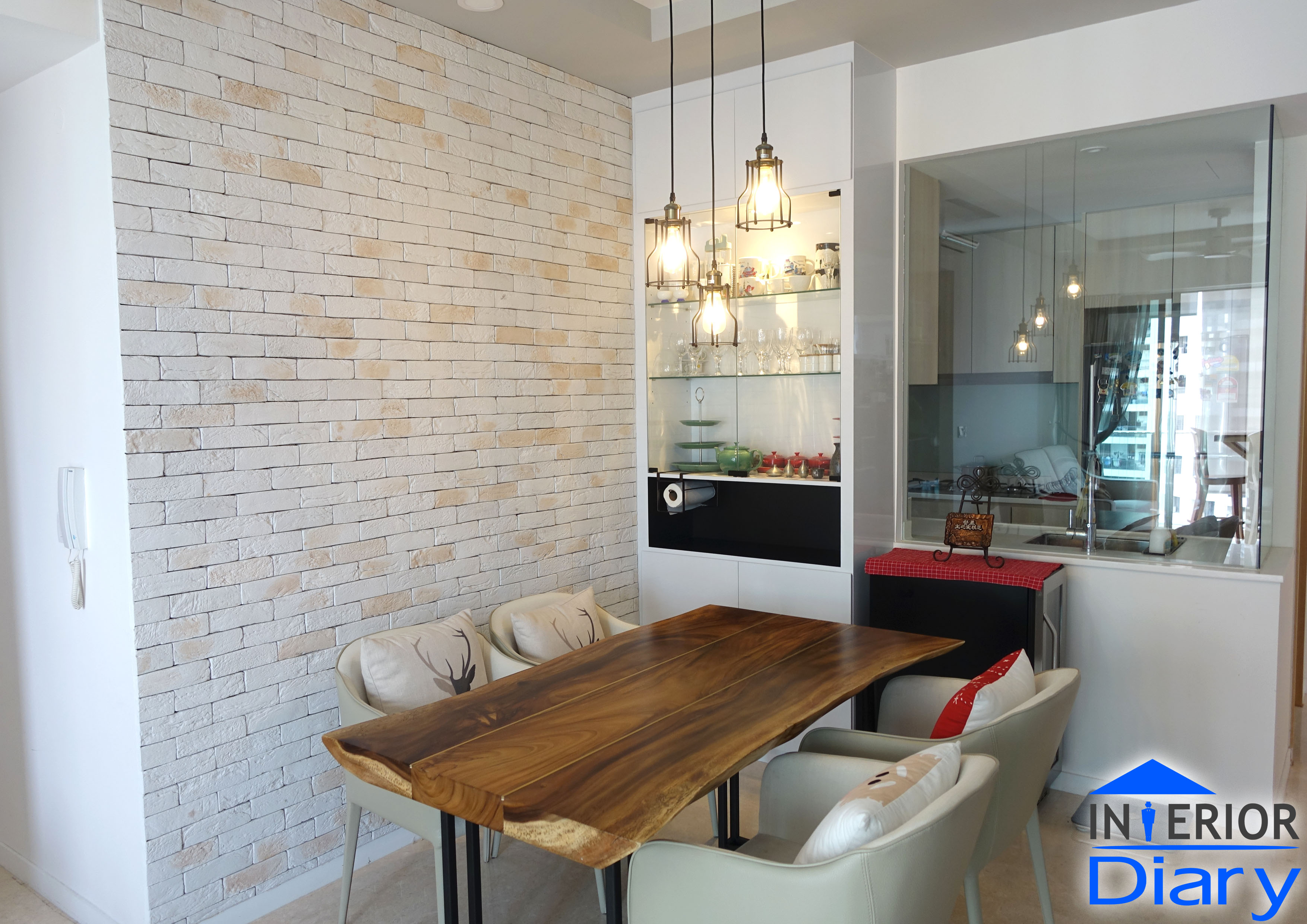 Classical Design - Dining Room - Condominium - Design by Interior Diary Private Limited