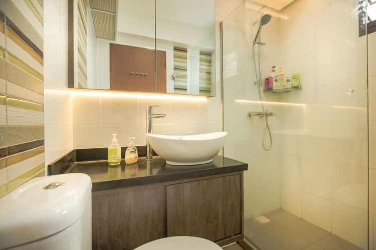 Contemporary, Modern, Scandinavian Design - Bathroom - HDB 4 Room - Design by Interior Doctor Pte Ltd