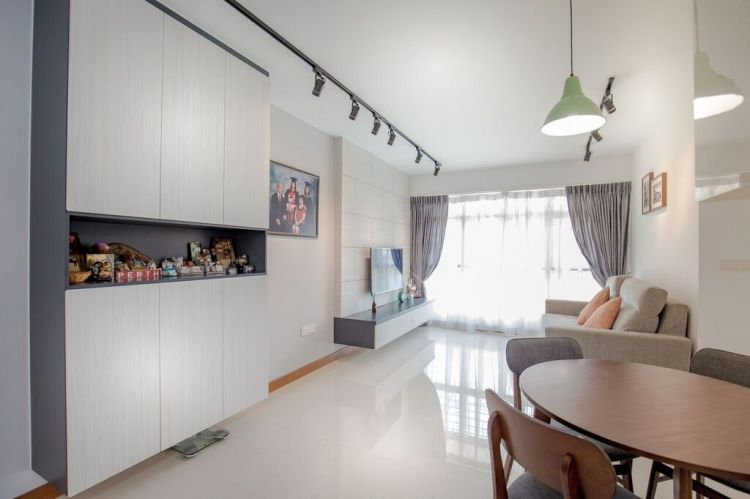Modern, Scandinavian Design - Living Room - HDB 4 Room - Design by Interior Doctor Pte Ltd